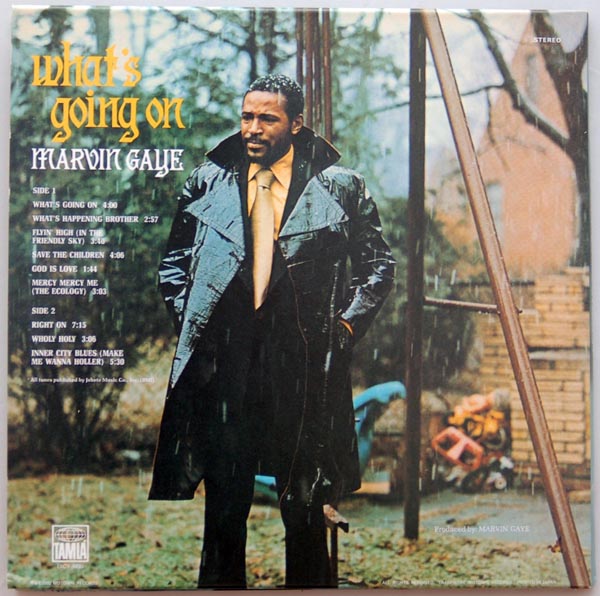 Back cover, Gaye, Marvin - What's Going On (+2)